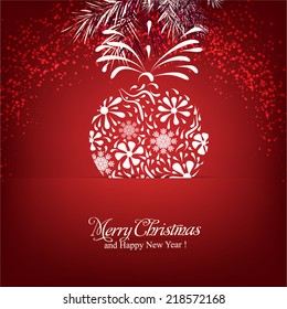 Merry Christmas and Happy New Year Card