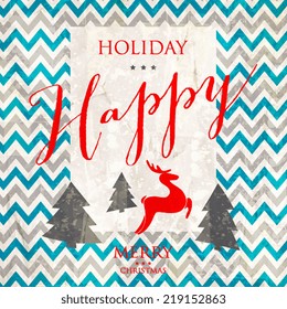 Similar Images, Stock Photos &amp; Vectors of Merry Christmas and Happy New Year Card - 219152863