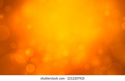 Merry christmas and happy new year 2023 with bokeh and lens flare pattern on summer orange color background. vector illustration