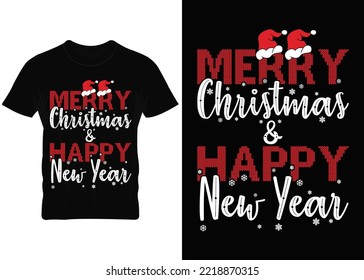 Merry Christmas  happy new year t-shirt