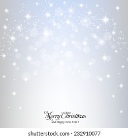 Merry Christmas and Happy New Year Card.