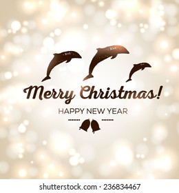 Merry Christmas and Happy New Year Card