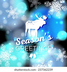 Merry Christmas and Happy New Year Card