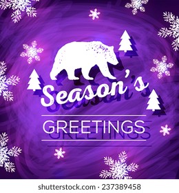 Merry Christmas and Happy New Year Card