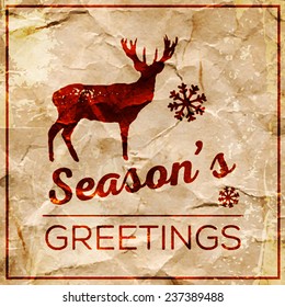 Merry Christmas and Happy New Year Card