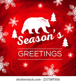 Merry Christmas and Happy New Year Card