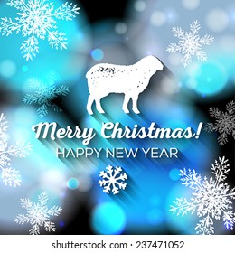 Merry Christmas and Happy New Year Card