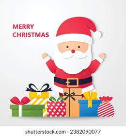 Merry Christmas and Happy New Year. background. 