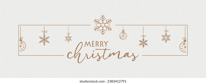 Merry christmas and happy new year card