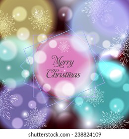 Merry Christmas and Happy New Year Card