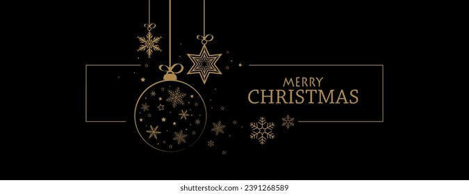 Merry christmas and happy new year background 