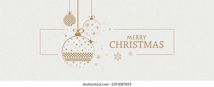 Merry christmas and happy new year background 