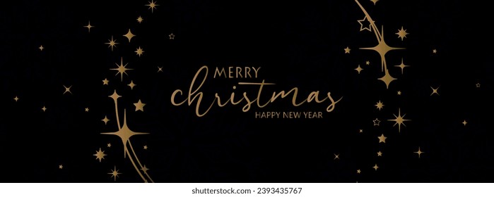 Merry christmas and happy new year background 