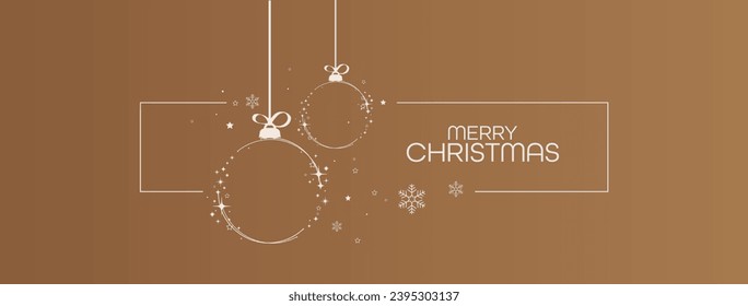 Merry christmas and happy new year background 