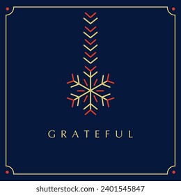 Merry Christmas and Happy New Year Greeting Card christmas tree silhouette with decorations, vector illustration isolated on white background, templat