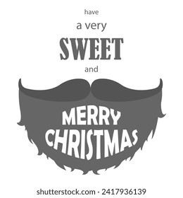 Merry Christmas and Happy New Year Typography Collection. Templates for Greeting Cards. Vector Logo, Emblems.. Item 2