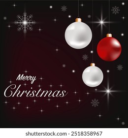 Merry Christmas and Happy New Year 2025 brochure covers set. Xmas minimal banner design with festive trees with balls. Vector illustration for flyer, poster or greeting card. Mesh colors balls.