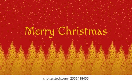 Merry christmas happy new year banner landing page and background.