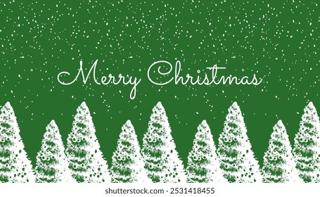 Merry christmas happy new year banner landing page and background.