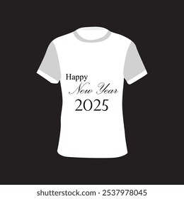 Merry Christmas and happy new year t shirt design On White Background.