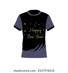 Merry Christmas and happy new year t shirt design On White Background.