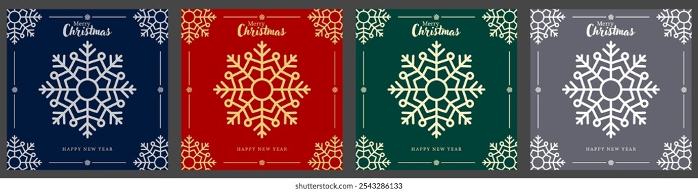 Merry Christmas and Happy New Year. A luxurious background with a festive design. Template for postcards, banners, posters and creative ideas