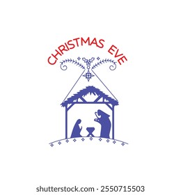 Merry Christmas and Happy New Year sale banner background with paper art and craft style.Glowing lights for Xmas Holiday.