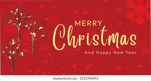 Merry Christmas and Happy new year lettering 3d style typography art design. I Wish you Merry Christmas background with gift box light effect. Lettering Merry Christmas and Happy New Year. 