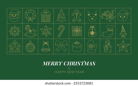Merry Christmas and happy new year! Enjoy the festive season and all the joy it brings. May this year be filled with love, happiness, and good fortune