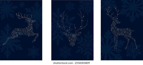 Merry Christmas and Happy New Year. vector graphics, background for decoration of highlights and snowflakes. winter holidays. a nice design of linear drawings.