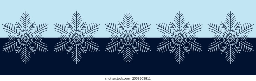 Merry Christmas and Happy New Year. vector graphics, background for decoration of highlights and snowflakes. winter holidays. a nice design of linear drawings.