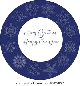 Merry Christmas and Happy New Year. vector graphics, background for decoration of highlights and snowflakes. winter holidays. a nice design of linear drawings.