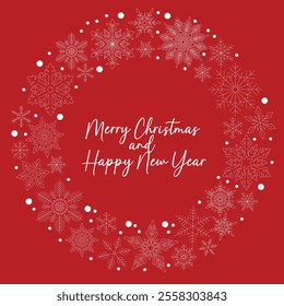 Merry Christmas and Happy New Year. vector graphics, background for decoration of highlights and snowflakes. winter holidays. a nice design of linear drawings.