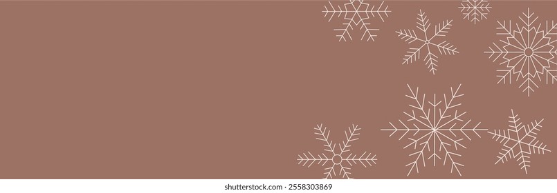Merry Christmas and Happy New Year. vector graphics, background for decoration of highlights and snowflakes. winter holidays. a nice design of linear drawings.