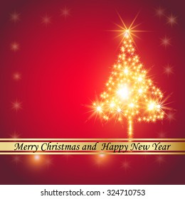 merry christmas and happy new year background