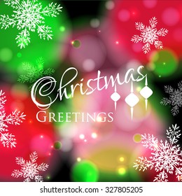 Merry Christmas and Happy New Year Card