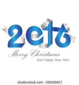 Merry christmas and happy new year 2016