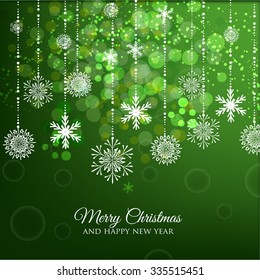 Merry Christmas and Happy New Year Card