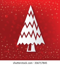 Merry Christmas and Happy New Year Design, vector