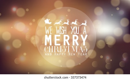 Merry Christmas and happy new year background .Vector