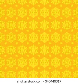 Merry Christmas and Happy New Year Card Snowflakes Background Pattern