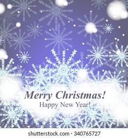 Merry Christmas and Happy New Year Card