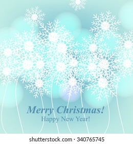 Merry Christmas and Happy New Year Card