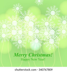 Merry Christmas and Happy New Year Card