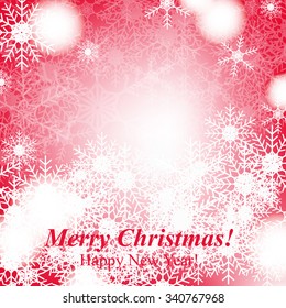Merry Christmas and Happy New Year Card