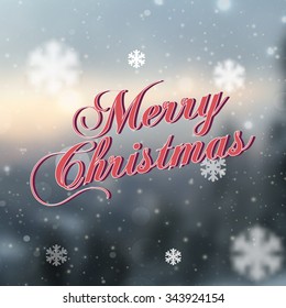 Merry Christmas and Happy New year celebration design.