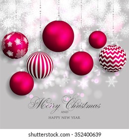 Merry Christmas and Happy New Year Card