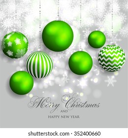 Merry Christmas and Happy New Year Card