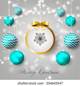 Merry Christmas and Happy New Year Card