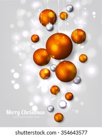 Merry Christmas and Happy New Year Card